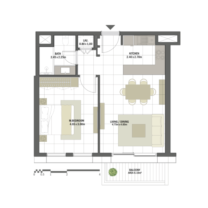 Apartments plan