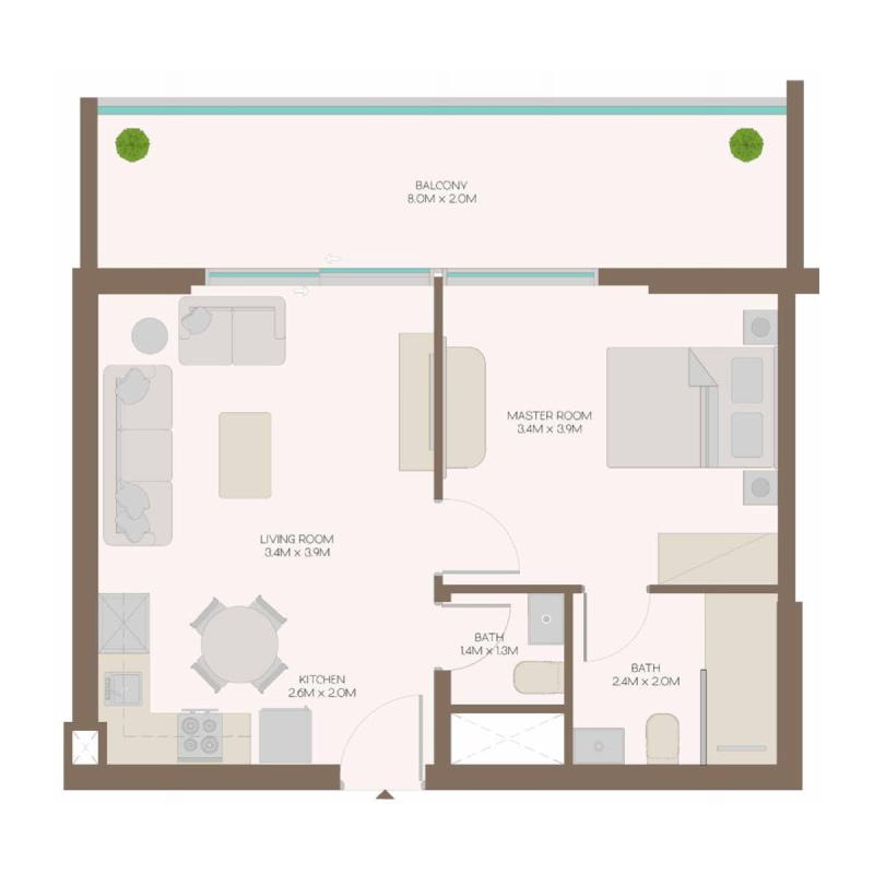 Apartments plan