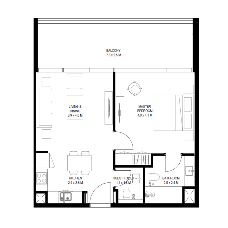 Apartments plan