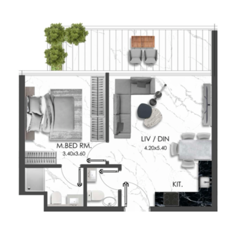 Apartments plan