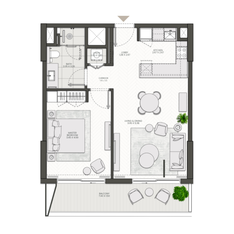Apartments plan