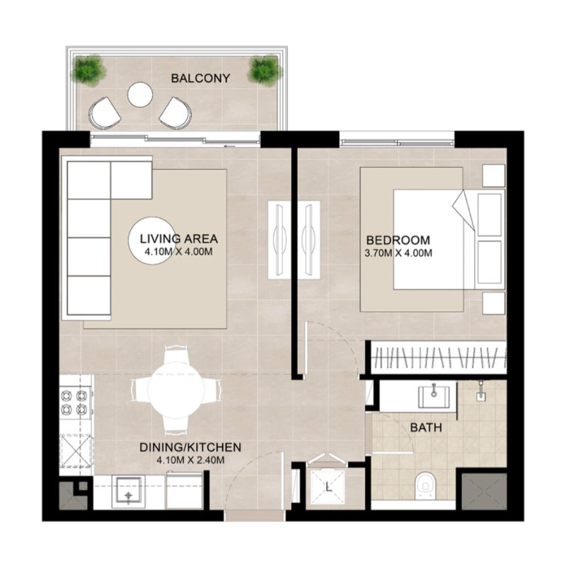 Apartments plan