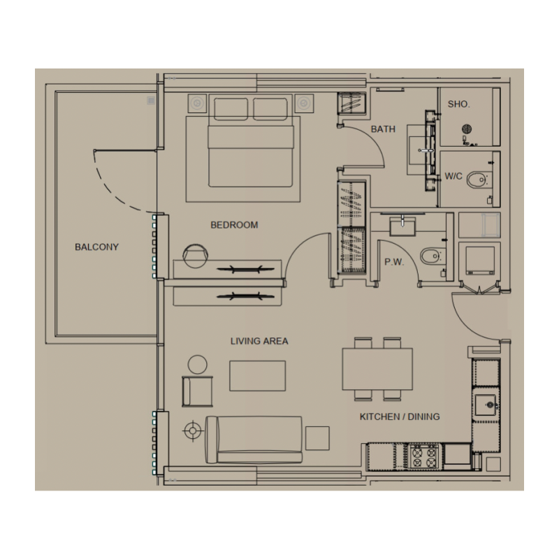 Apartments plan