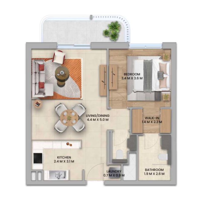 Apartments plan