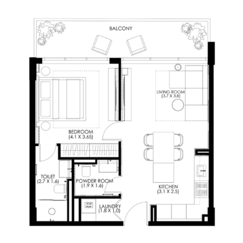 Apartments plan