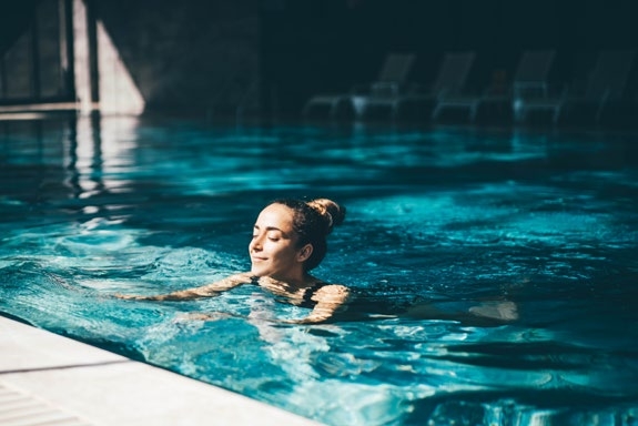 Resort-style pool amenity image