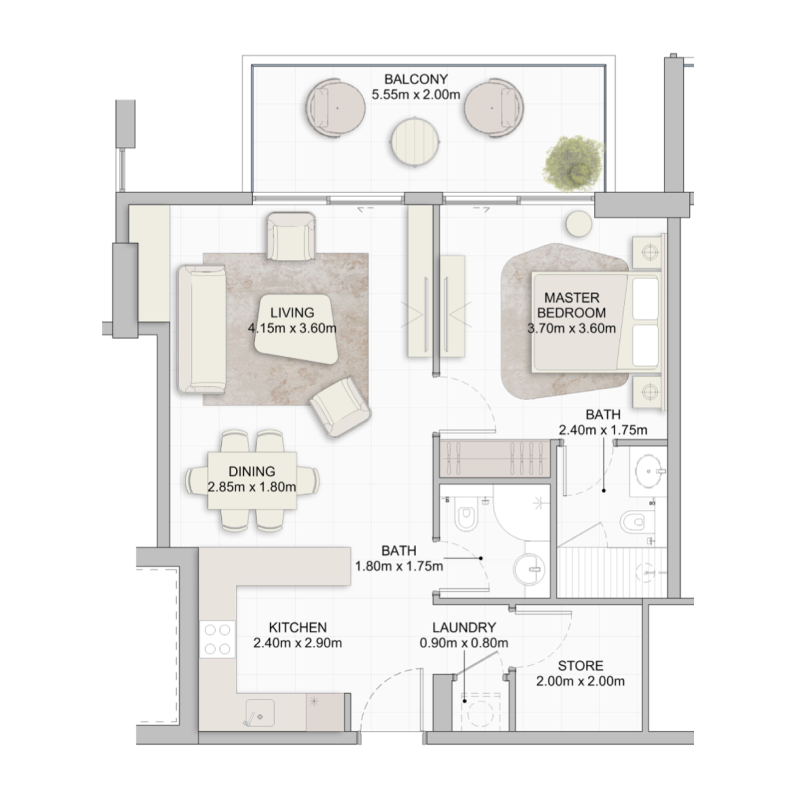 Apartments plan