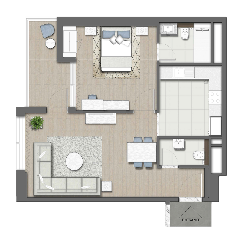 Apartments plan