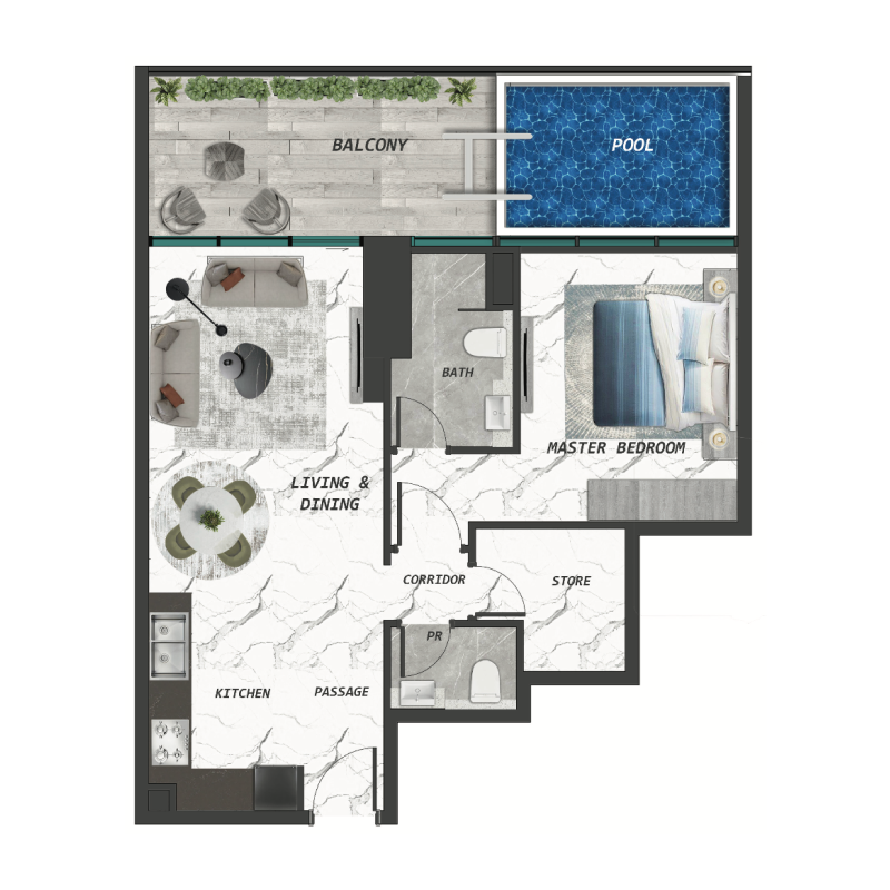 Apartments plan