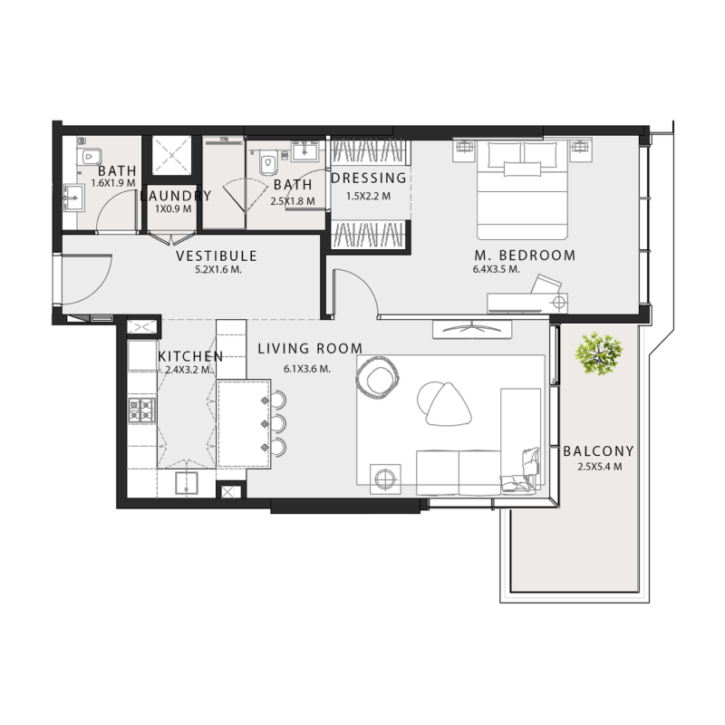 Apartments plan