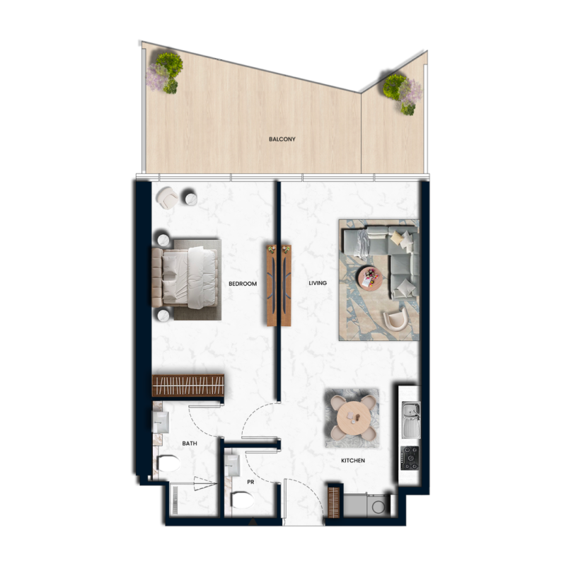 Apartments plan