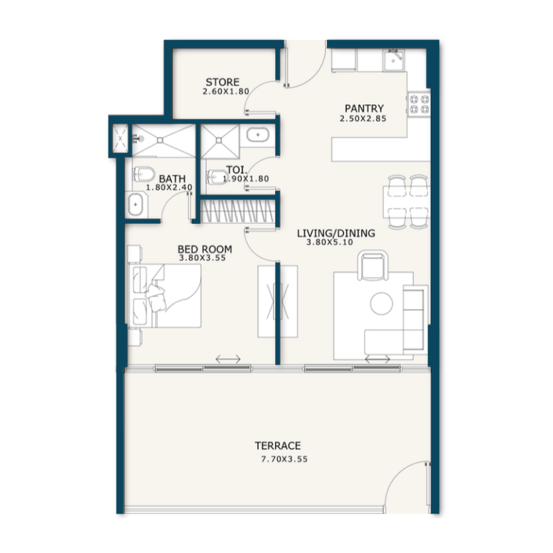 Apartments plan
