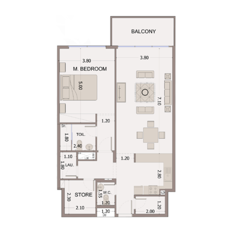 Apartments plan