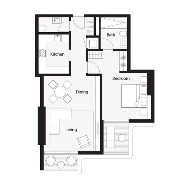 Apartments plan