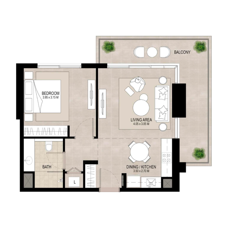 Apartments plan