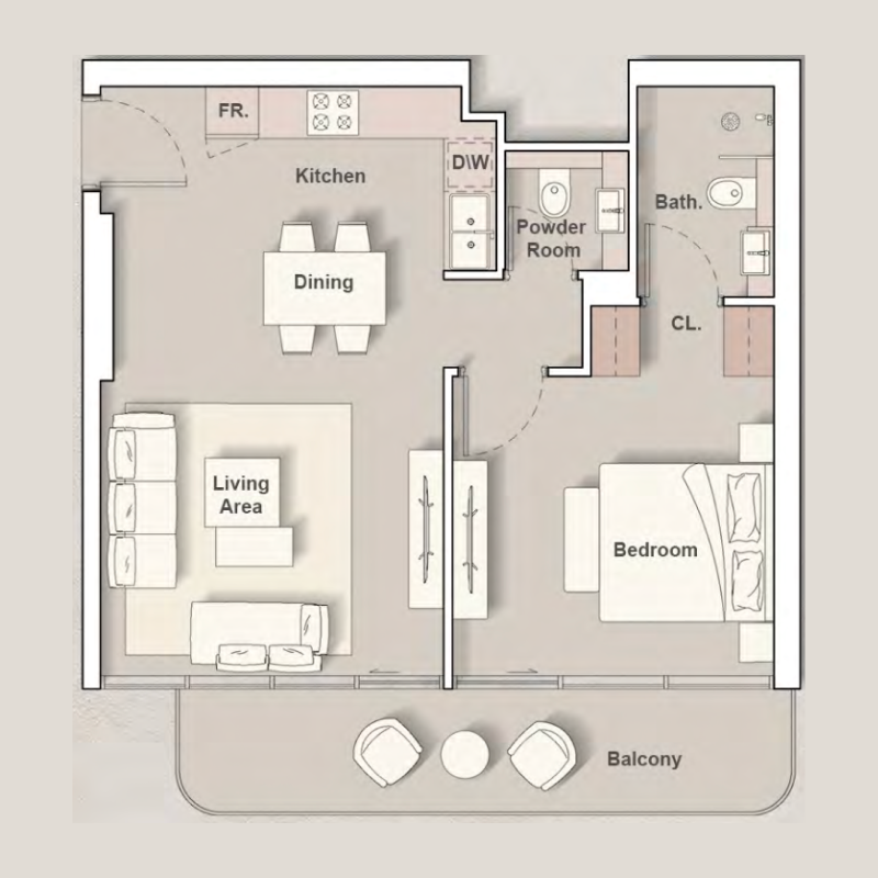 Apartments plan