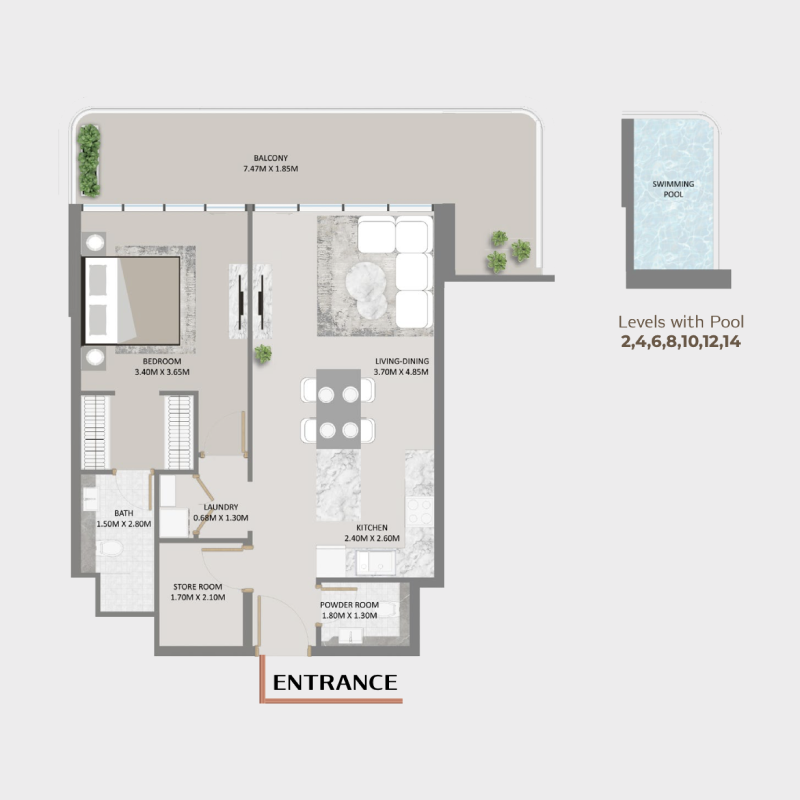 Apartments plan