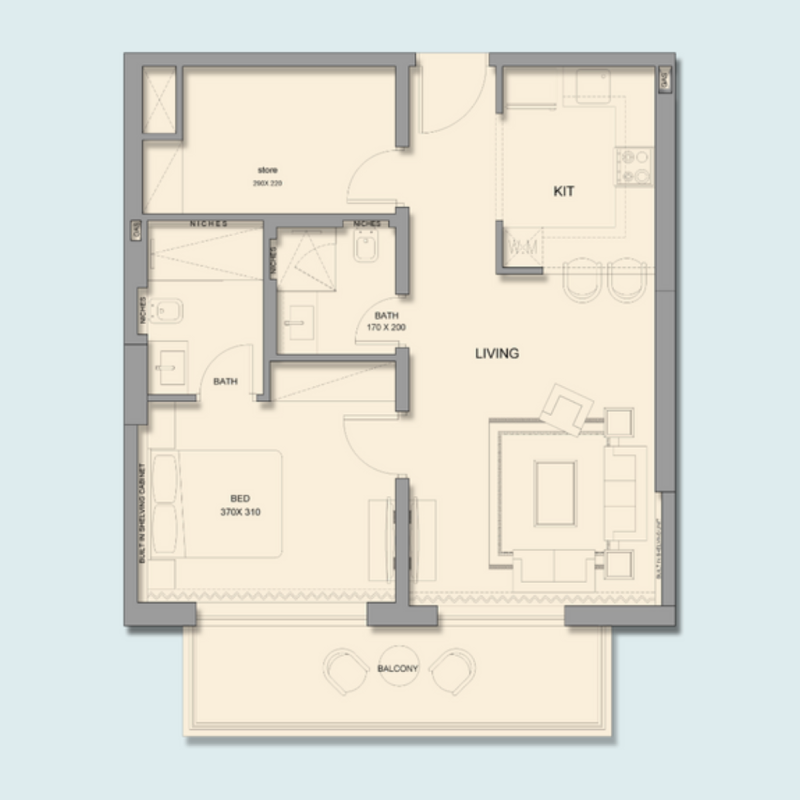 Apartments plan