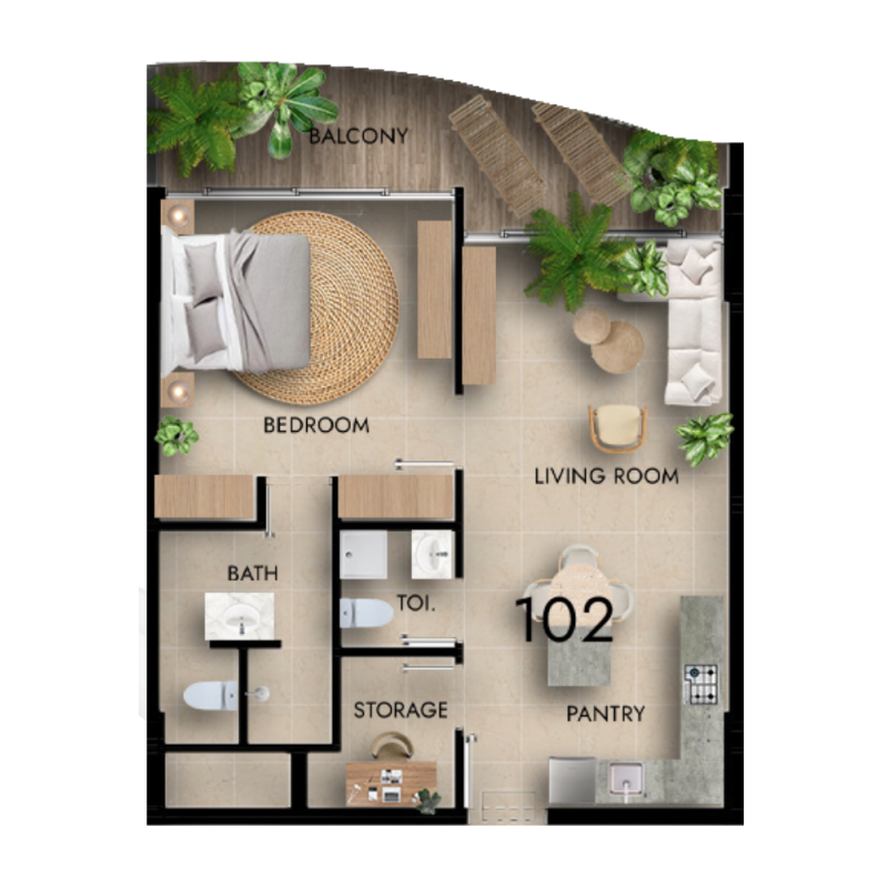 Apartments plan