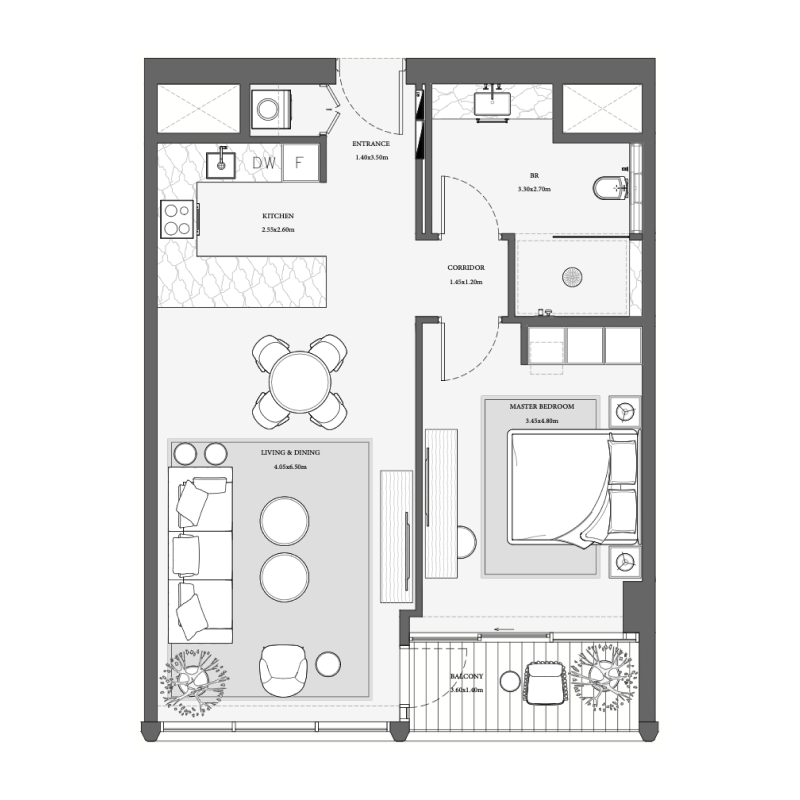 Apartments plan