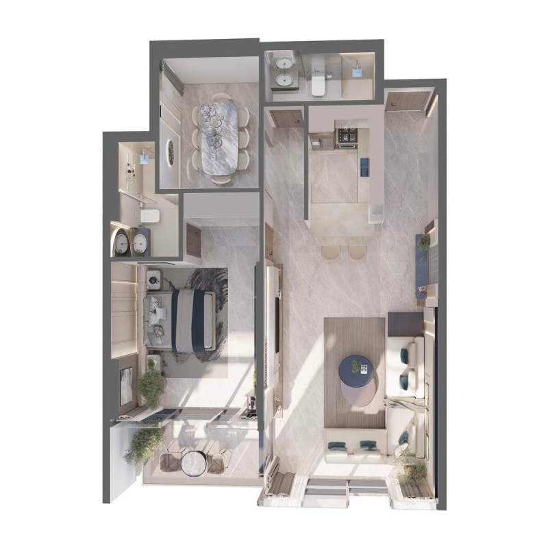 Apartments plan