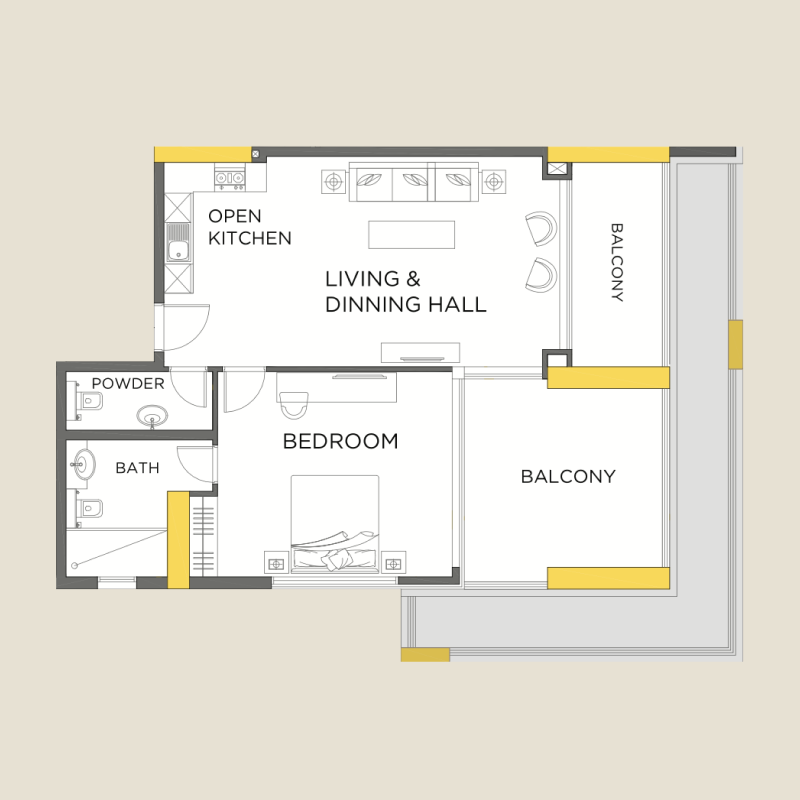 Apartments plan