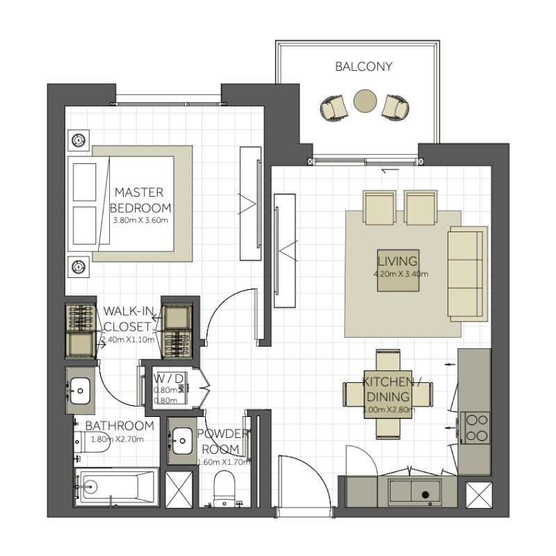 Apartments plan