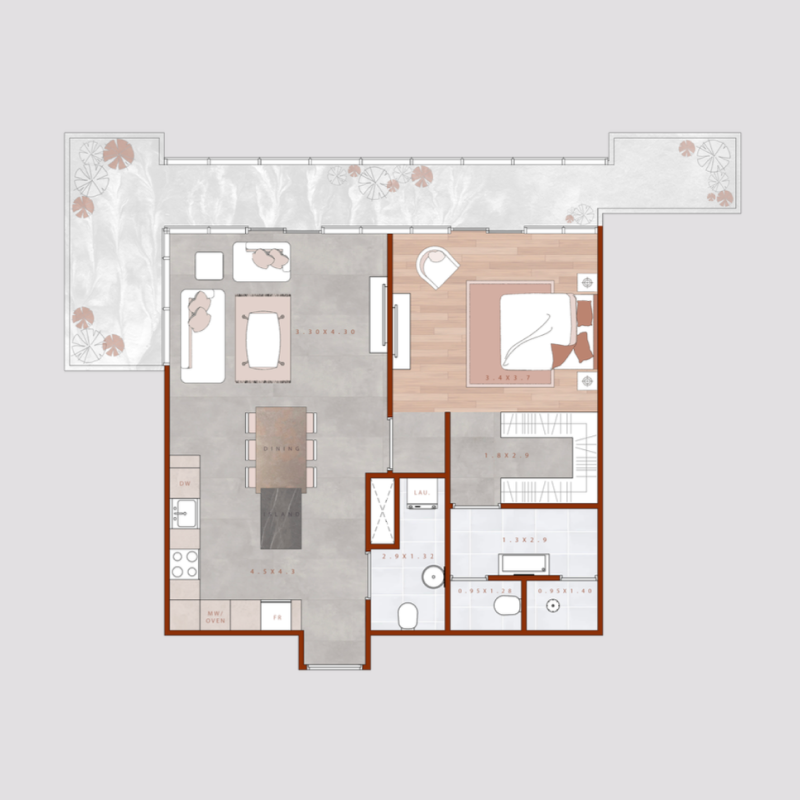 Apartments plan