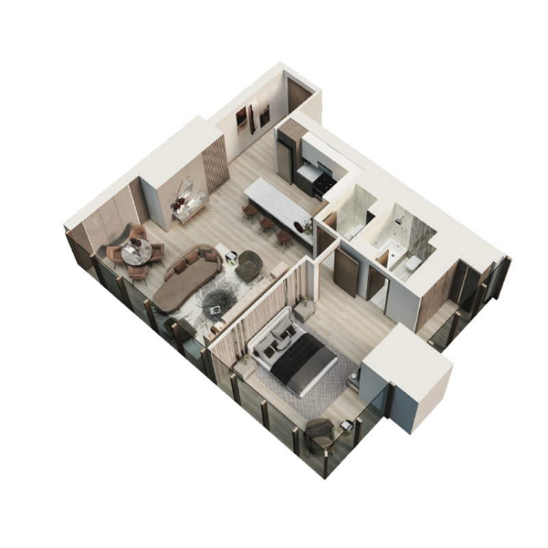 Apartments plan