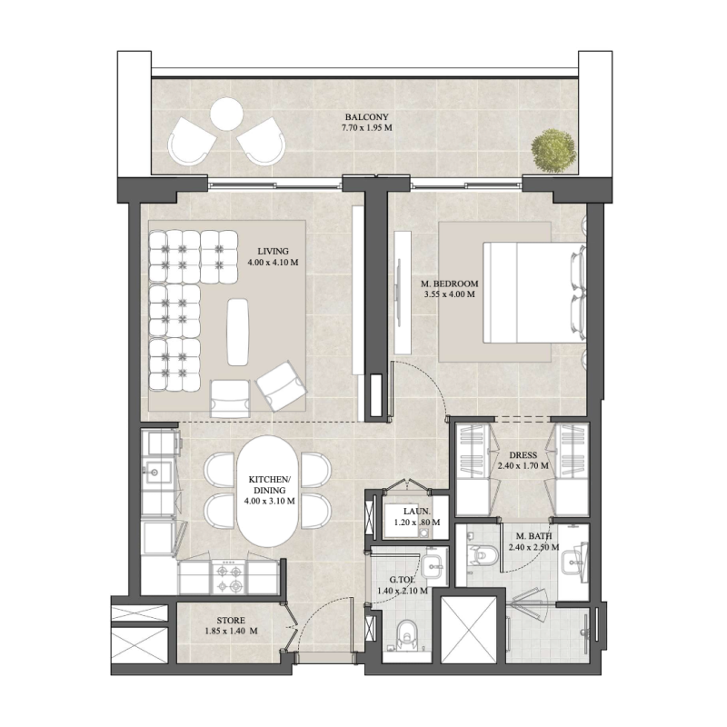 Apartments plan