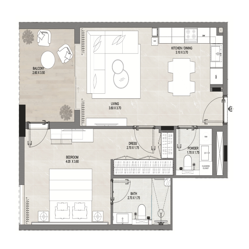 Apartments plan