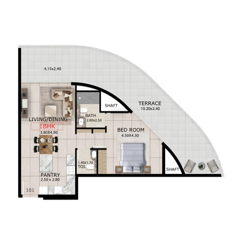 Apartments plan