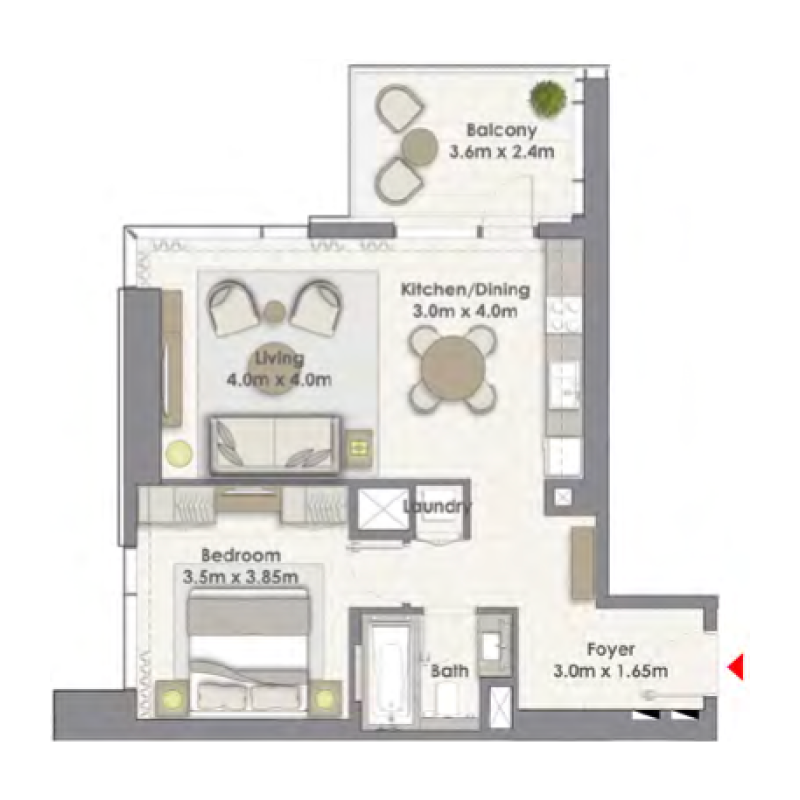 Apartments plan