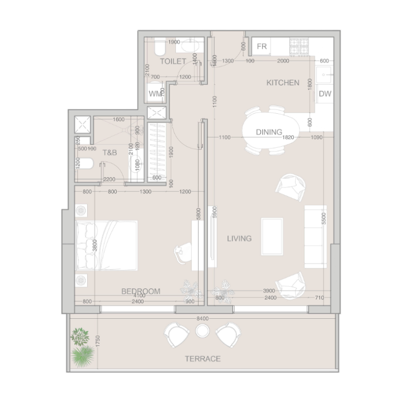 Apartments plan