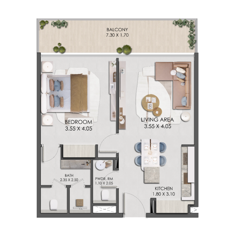 Apartments plan