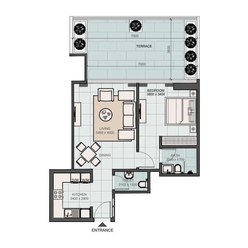 Apartments plan