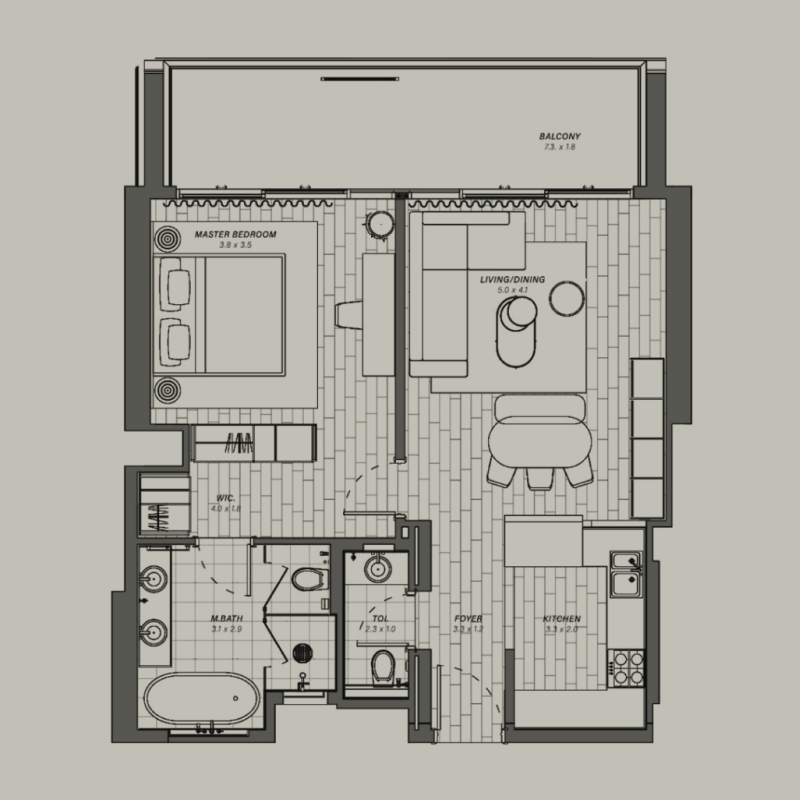 Apartments plan