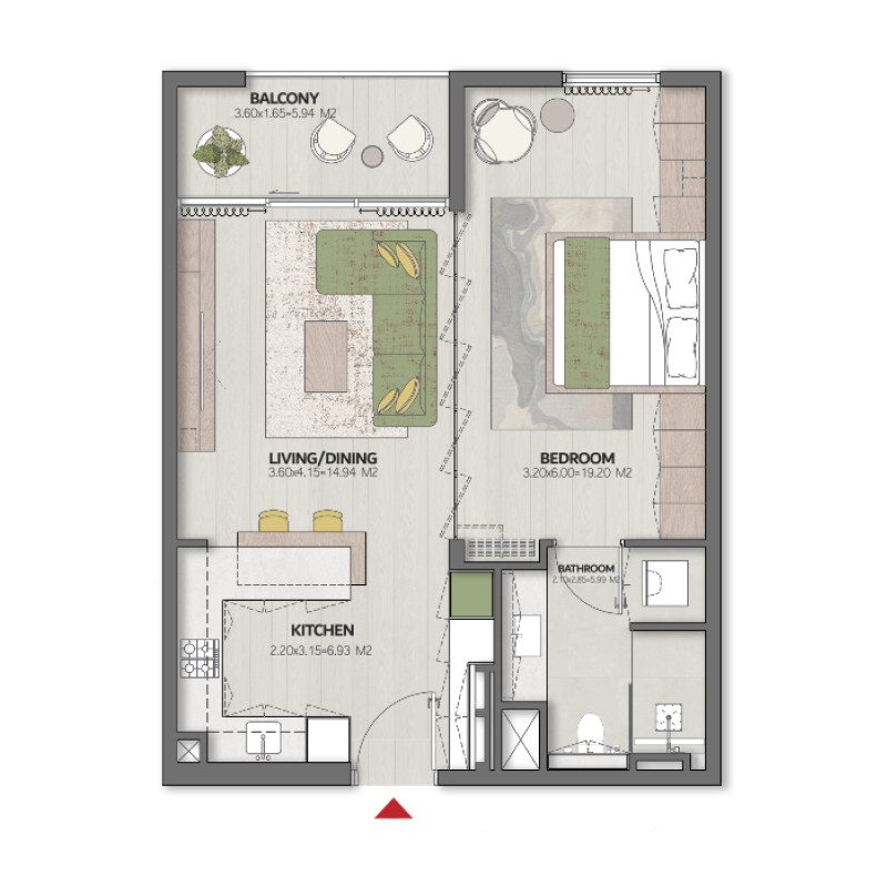 Apartments plan