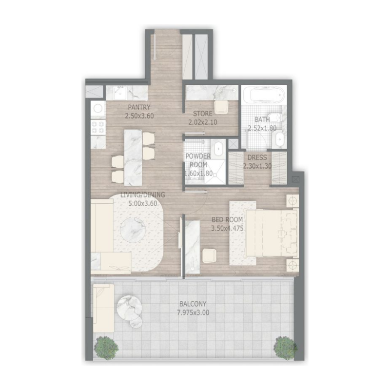 Apartments plan