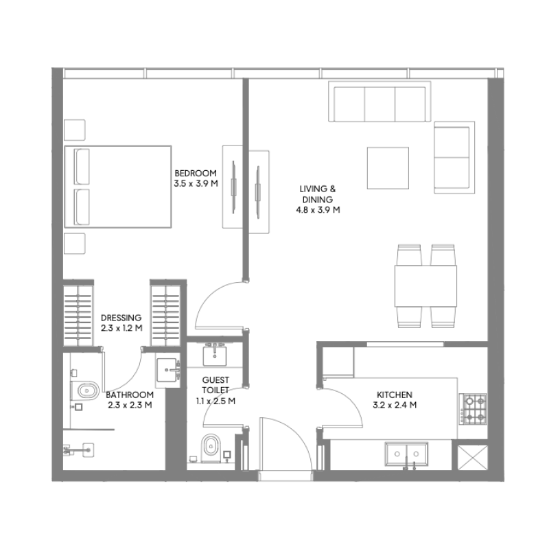 Apartments plan