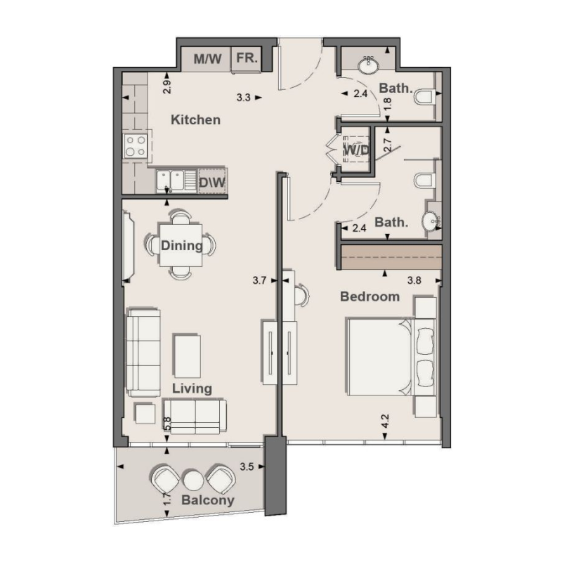 Apartments plan