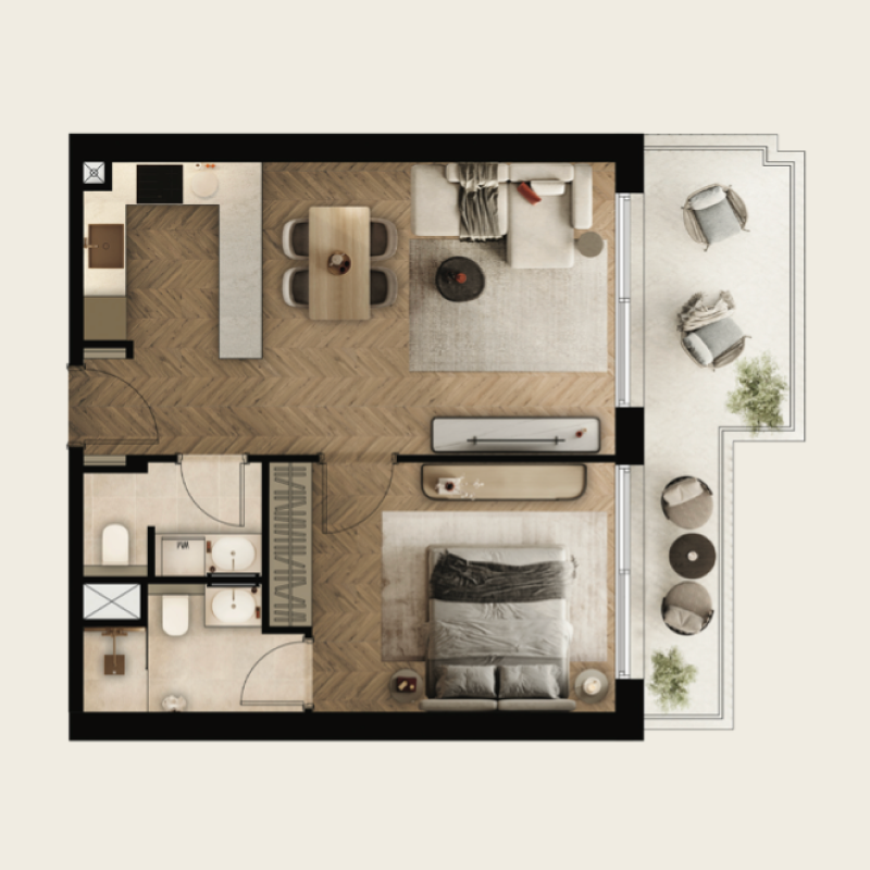 Apartments plan