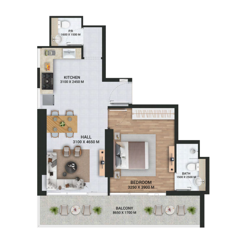 Apartments plan