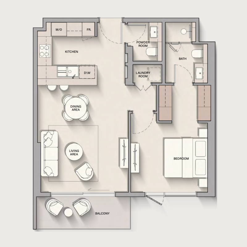 Apartments plan