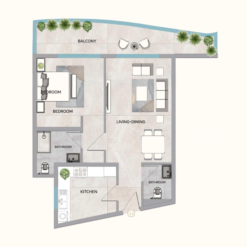 Apartments plan