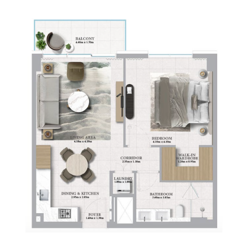 Apartments plan