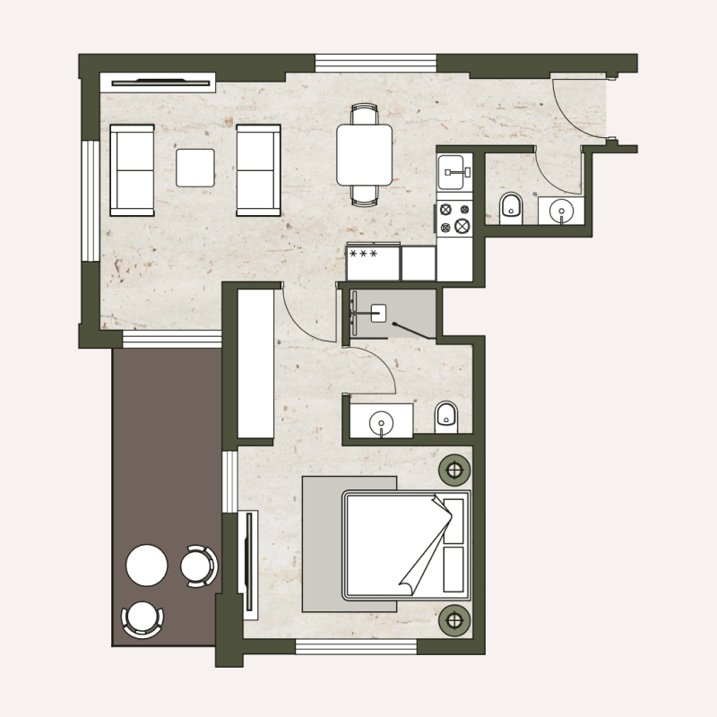 Apartments plan