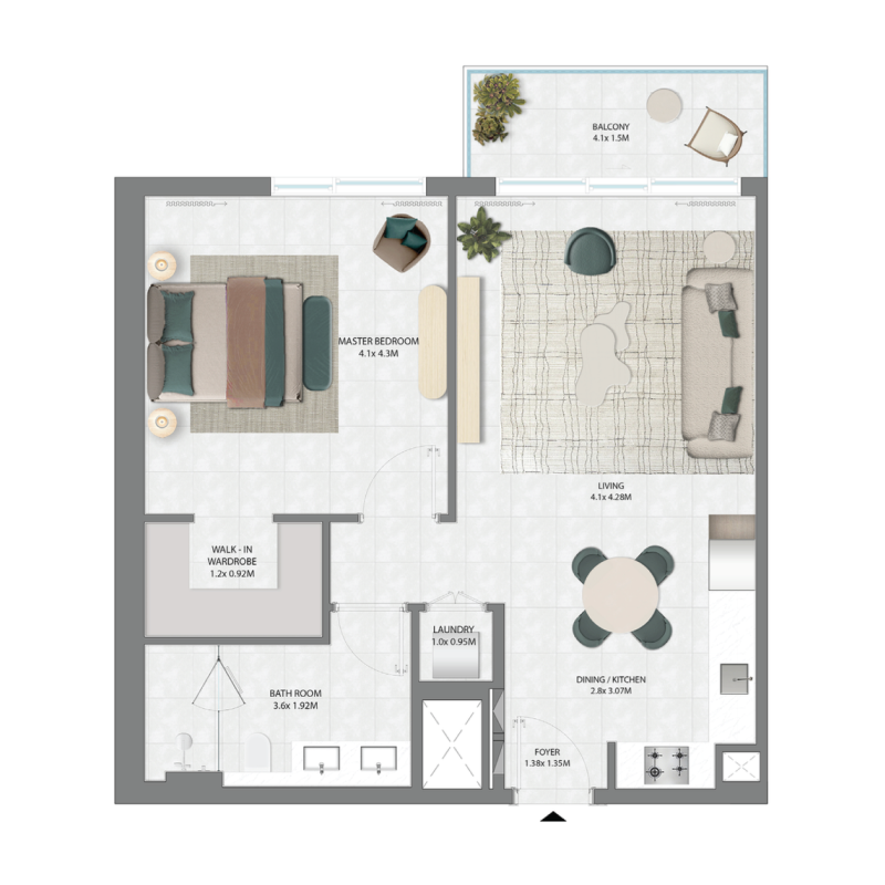 Apartments plan