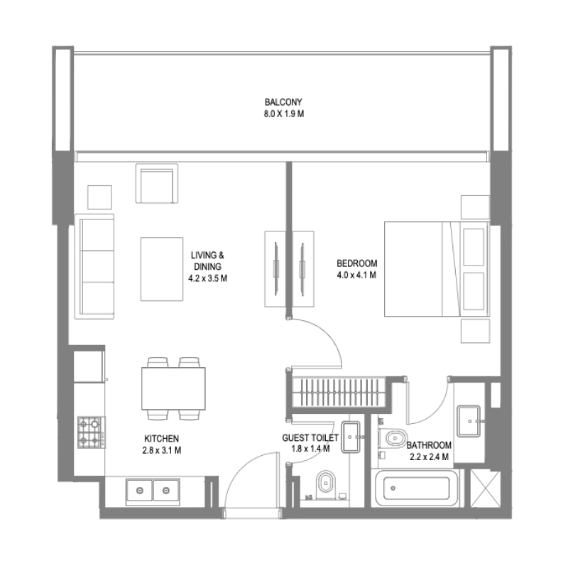 Apartments plan