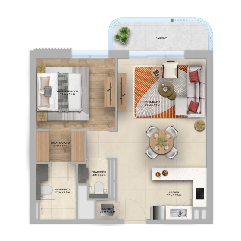 Apartments plan